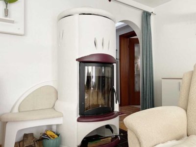 81 m² Wohnfläche, Kamin, 2 Balkone  Garage
