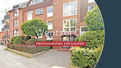 PROVISIONSFREI für Käufer – 1-Zimmer-ETW mit Terrasse und Garage im Zentrum von Bergedorf