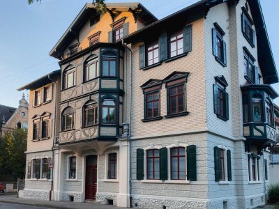 4-Zimmer-Hochparterre-Wohnung in Jugendstil-Stadtvilla