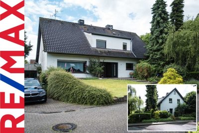 Einfamilienhaus + Einliegerwohnung mit Garten in zentraler Lage in Sonsbeck ! Ab sofort frei !