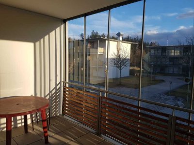 2 Zr­Wohnung (selbständige Wohnung in betr. wohnen Anlage), Teilmöbliert,barrierefrei,Süd­Balkon,EBK