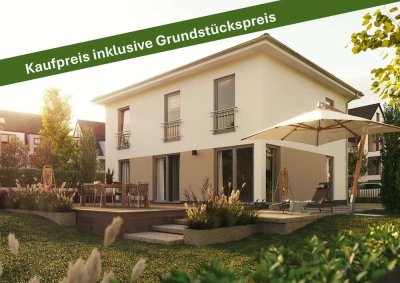 Mit Grundstück: Schick und gradlinig – die perfekte Form zum stadtnahen Wohnen in Hellwinkel