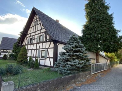 Fachwerkhaus mit nostalgischem Flair und technisch optimiert !