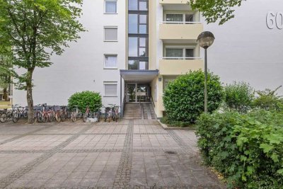 Haar: Ruhig gelegene, modernisierte 3-Zi Wohnung mit Westbalkon