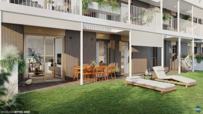 VILLAGE IM DRITTEN | ANLEGER | 5-Zimmer Wohnung mit Eigengarten - Ideal für Familien