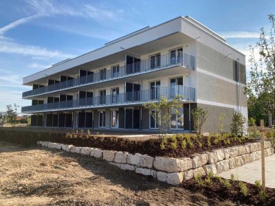 Geschmackvolle 2-Zimmer-Wohnung mit gehobener Innenausstattung mit Balkon und EBK in Ladenburg