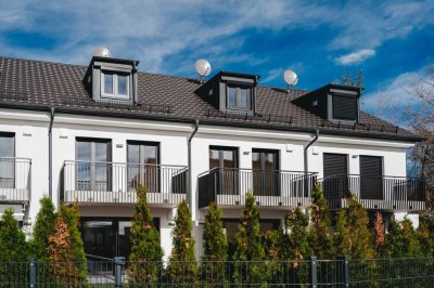 Exklusives Neubau Reihenmittelhaus in idyllischer Lage von Mering - ideal für München Pendler
