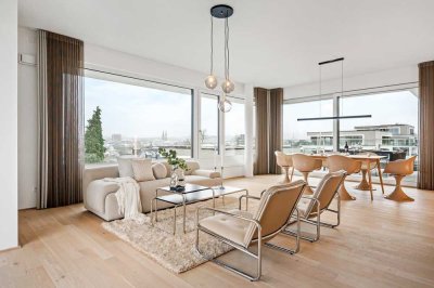 Exklusives Penthouse mit über den Dächern von Wiesbaden
