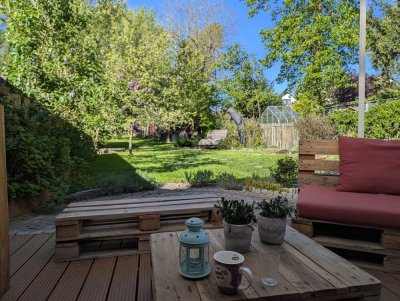 Zuhause mit großem Gartenparadies, zum Ankommen und Bleiben - mitten in Bochum-Langendreer
