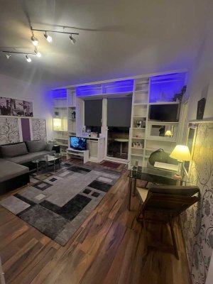 Voll möblierte 1-Zimmer-Wohnung mit Balkon in ruhiger Lage in Berlin-Lichtenrade