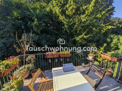 Tauschwohnung: Schöne 2-Zimmer-Wohnung mit großem Südbalkon in Oberau