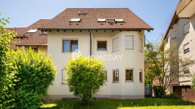 Hier will man bleiben: Mit Garten, Balkon und EBK zum Ankommen gemacht