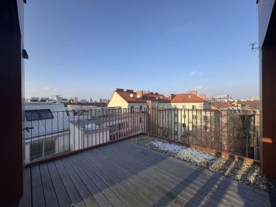 Apostelhof | 3 Zimmer | Dachgeschoss-Maisonette | Nord- &amp; Südterrasse | Balkon