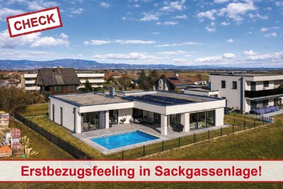 Erstbezugsfeeling! Architektenbungalow in Sackgassenlage in Unterpremstätten!