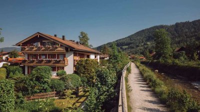 Etablierte Ferienwohnung in exklusiver Lage von Rottach-Egern am Südufer des Tegernsees