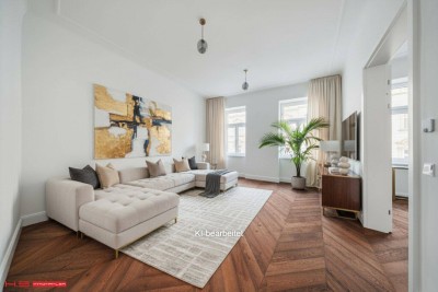 SERVITENVIERTEL - HIGH END ERSTBEZUG - GENIALE STILWOHNUNG - 99 m WFL - 4 Zimmer - 2 BÄDER - RUHELAGE - RENOVIERTES STILJUWEL