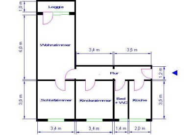 Eine Wohnung zum Gestalten