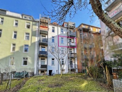 Langfristig vermietete 2-Raum-Wohnung in der Kröpeliner-Tor-Vorstadt - Rostock
