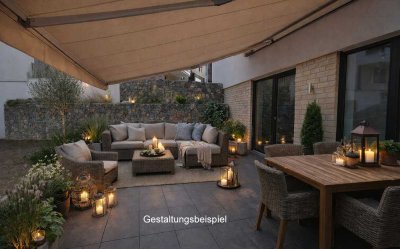 Mach den ersten Schritt! Attraktive 3-Zi-Gartenwhg. m. gr. Terrasse!