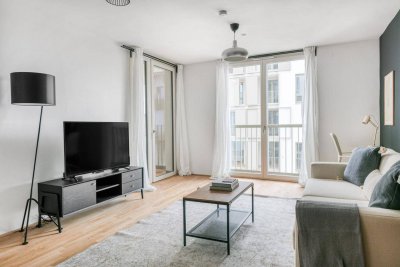 Donaumarina, Bestlage Donau &amp; Innenstadt, direkt an der U-Bahn, 1 Zimmer mit Fitness, Sauna, etc. (VIE81)