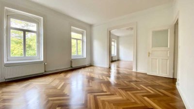 Kapitalanlage: sehr gut vermietete Eigentumswohnung, Jugendstil mit  Balkon