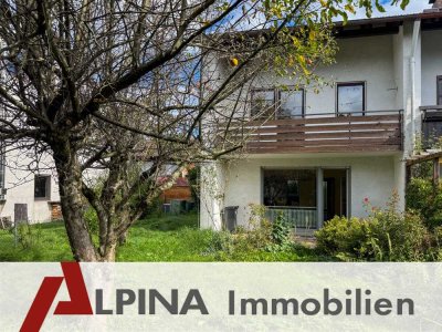 Ideal für Heim- und Handwerker: Reiheneckhaus mit großem Grundstück in Rosenheim-Pang
