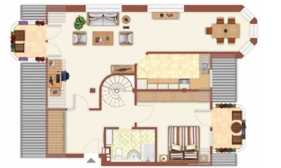Maisonette-Wohnung
