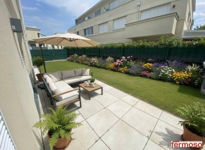 Traumhafte Gartenwohnung mit großer Terrasse – Wohnen mit viel Freiraum