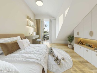 3-Zimmer-Wohnung mit 2 kleinen Balkonen