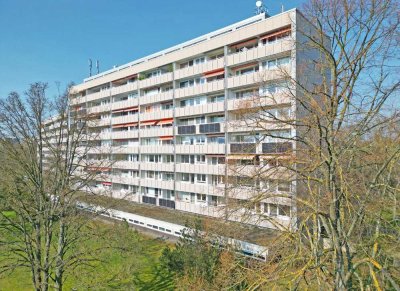 Vermietete 3,5-Zimmer-Wohnung mit traumhaft schönem Fernblick in Wolfsanger