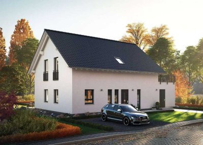 lichtdurchflutet, großzügig und bezahlbar. Das Grundstück bringst du mit!