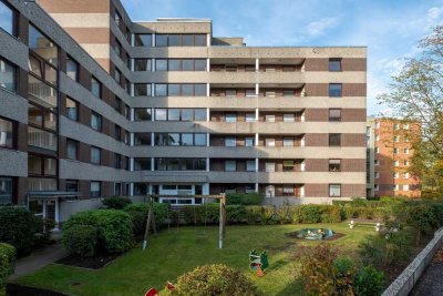 Gepflegte 2-Zimmer-Wohnung mit großem Balkon und Tiefgaragenstellplatz
