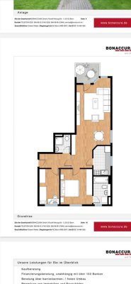 Suche Nachmieter für eine sehr schöne 3 Zimmer Wohnung mit 2 Bädern und Sonnenbalkon in Grünanlage.