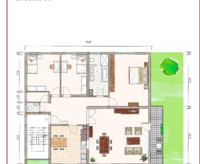 Erstbezug nach Teilsanierung mit Balkon: Ansprechende 4-Raum-DG-Wohnung in Schöneck Kilianstädten
