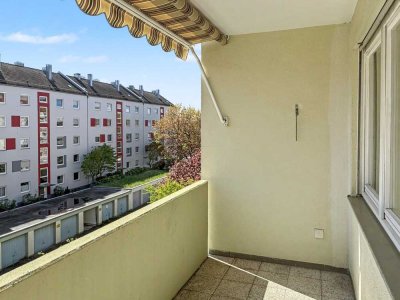 Bezugsfreie 2-Zimmer-Eigentumswohnung mit Balkon in Nürnberg - St. Leonhard