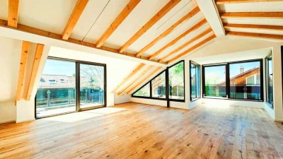 Traumhafte Dachgeschoss Wohnung in absolut ruhiger Lage * Ottobrunn