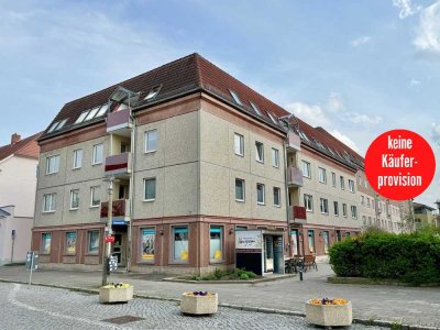 HORN IMMOBILIEN++ Neubrandenburg Zentrum, 3-Raum Eigentumswohnung mit Balkon und EBK -vermietet-