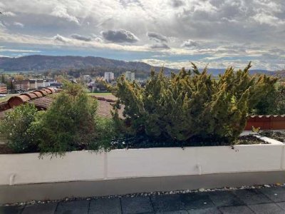 Terrassenwohnung mit Fernblick