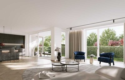 Exklusive Garten-Villenwohnung mit Privatgarten [ca. 246 m²]  Am Nymphenburger Schloss