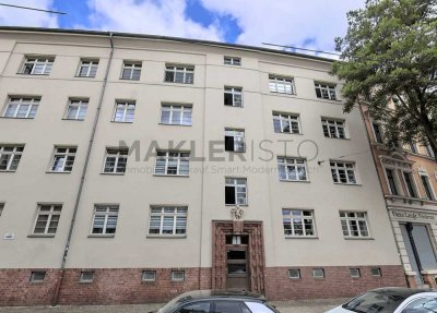 Charmante 3-Zimmer-Wohnung mit Balkon in gepflegtem Denkmal – zentrumsnah in Mockau!