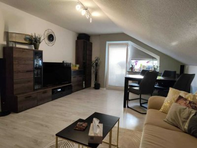 3.0 Zi. DG-Wohnung in Kuppenheim mit EBK+Balkon ab 01.11.2025