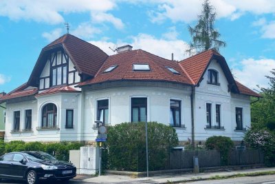 2-Zimmer-Miete mit Terrasse und Garten in Altbauvilla! Zentrumsnah in der Rechenfeld-Siedlung