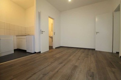 Komplett sanierte 2-Zimmer-Erdgeschoss-Wohnung in der Innenstadt mit Garten.