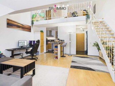 Maisonett Wohnung - gepflegt, hell, stadtnah & Tiefgaragenstellplatz