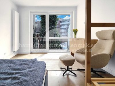 Möblierte Eigentumswohnung mit Balkon nahe der beliebten Sternschanze
