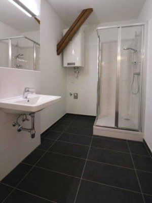 Neuwertige 2 ZIMMER-Wohnung + extra Küche möbliert + Bad mit Dusche + extra WC + Klimaanlage!