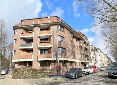 WOHNBERECHTIGUNGSSCHEIN (WBS) ERFORDERLICH! SCHÖNE 2-ZIMMERWOHNUNG IM 5.OG NAHE SPRÖDENTALPLATZ