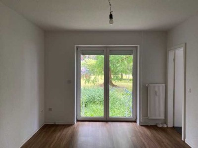 Kurzfristiger Einzug möglich - 1-Zimmer-Wohnung mit Mietergarten