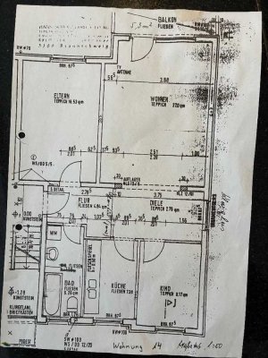 Helle 80 m² Wohnung mit Balkon in Braunschweig-Stöckheim-Leiferde