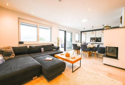 Sehr geschmackvolle und überaus gemütliche 90 m² 3 Zimmer-Penthouse-Wohnung in Mils
